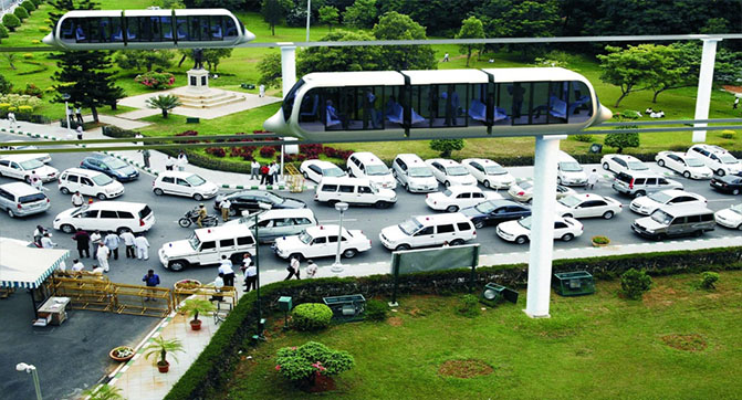 Transporte Skaway te libra del atascos de trafico