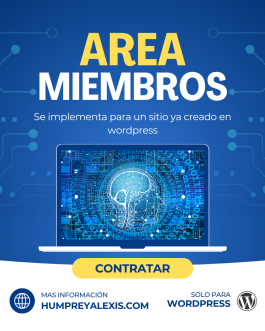 Creamos un área de miembros en wordpress